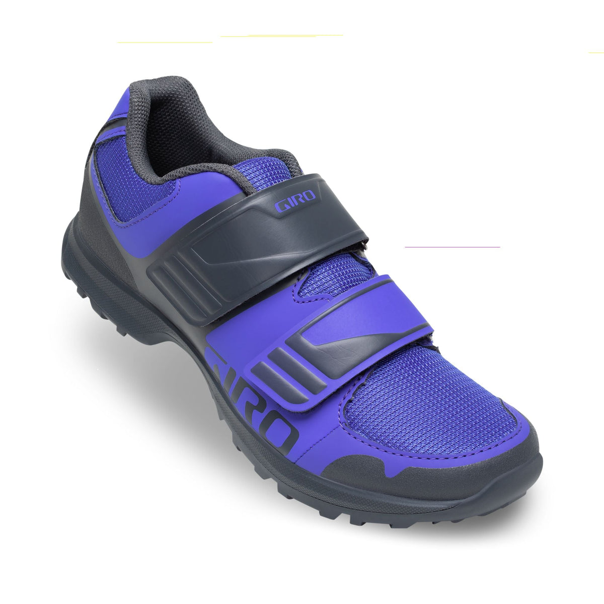 Women’s berm shoe in electric purple with adjustable strap and grippy tread sole