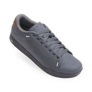 Giro women's Deed shoe, portaro grey lace-up low-top with perforated toe