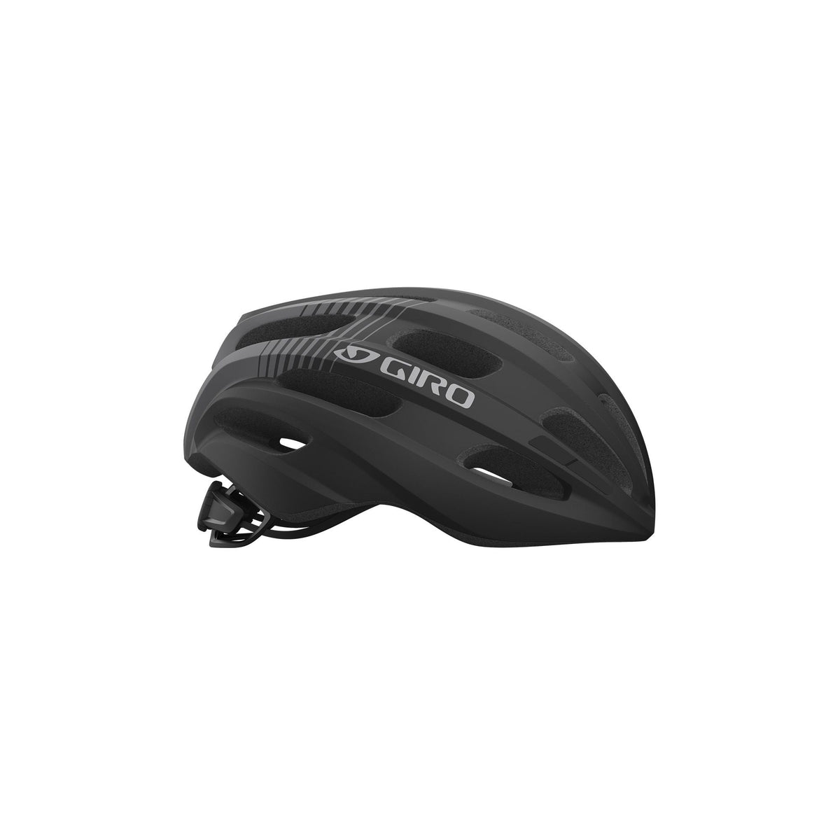 Giro Isode MIPS helmet, all-black shell with vent holes and small GIRO logo