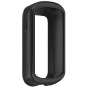 Black silicone protective case with large screen opening and raised edges