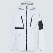 Oakley Bowls GORE-TEX Pro Shell Jacket in White, front view