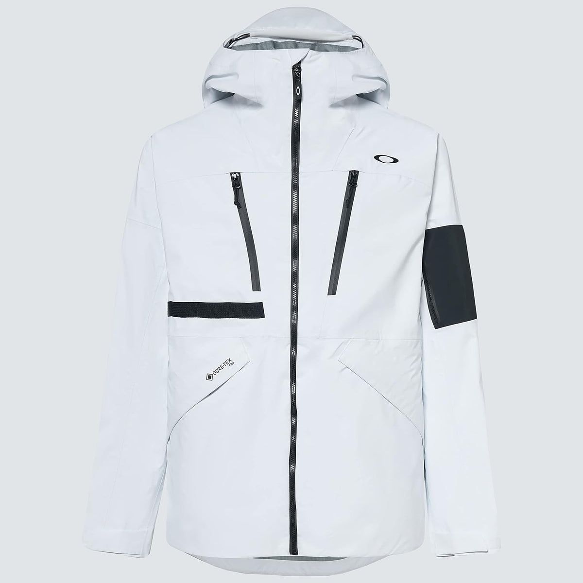 Oakley Bowls GORE-TEX Pro Shell Jacket in White, front view