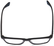 Ray-Ban RX7025 eyeglass frames, dark frame with clear lenses and black temple tips