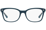 Ray-Ban RX5285 Prescription Eyewear Frames — Turquoise On Transparent/Demo Lens — view 13