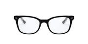 Ray-Ban RX5285 Prescription Eyewear Frames — Black On Transparent/Demo Lens — view 2
