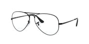 RX6489 prescription eyeglass frames, dark round frames with angled temple arms