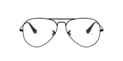 RX6489 prescription eyeglass frames, black round lenses with thin metal arms