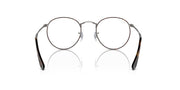 Ray-Ban round metal prescription frames, dark frames with silver-tone bridge