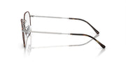 Ray-Ban prescription eyewear frames with silver-tone arms and black acetate tips