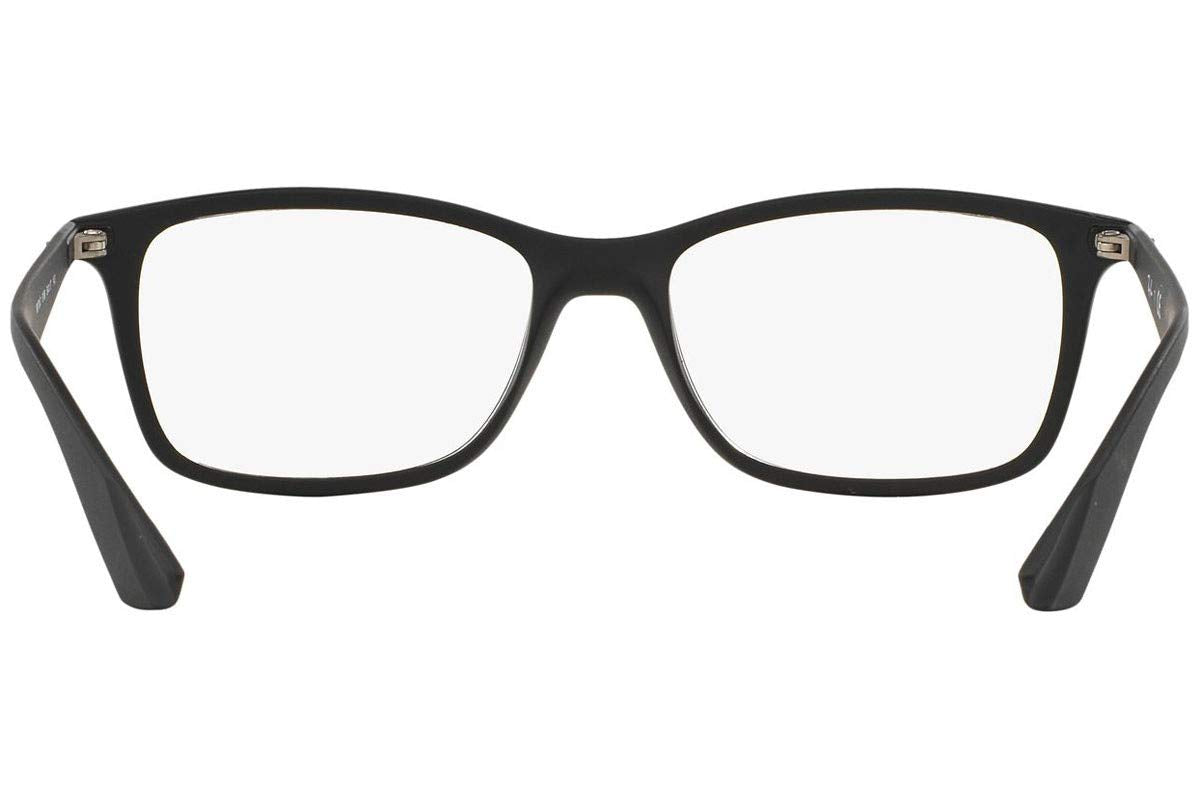Ray-Ban RX7047 prescription frames, black full-rim with squared front
