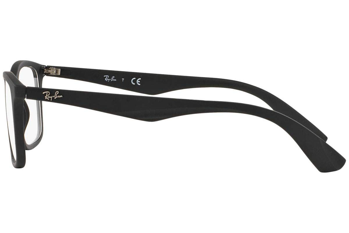 Ray-Ban RX7047 prescription frames, matte black full-rim