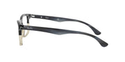 Ray-Ban RX5279 prescription frames, dark full-rim with curved temples and demo lenses