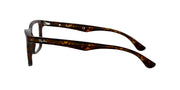 Ray-Ban RX5279 prescription frames, dark tortoise acetate temples, demo lenses.