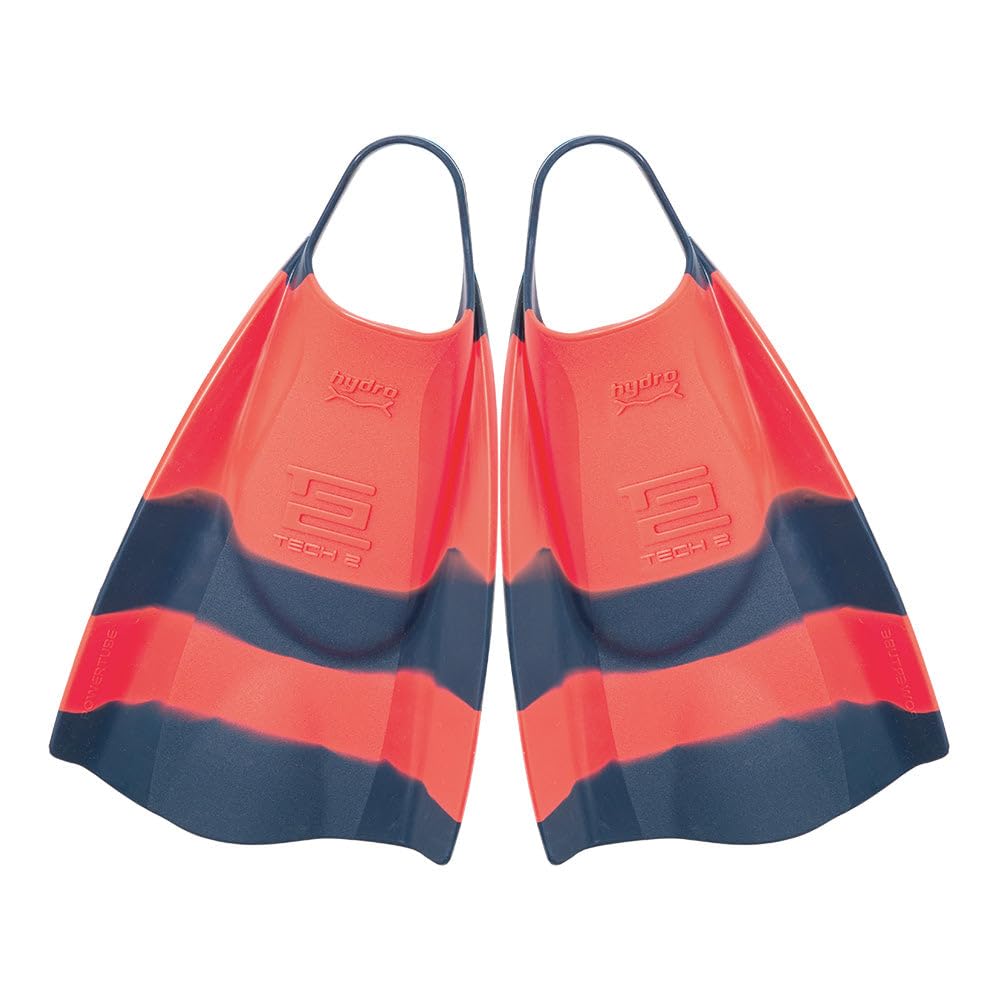 Hydro Tech 2 Fin — Tang/Navy — view 3