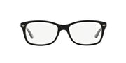 Ray-Ban RX5228 prescription frames, classic black full-rim rectangles