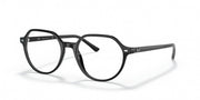 Ray-Ban RX5395 prescription frames, black round eyeglass design side view