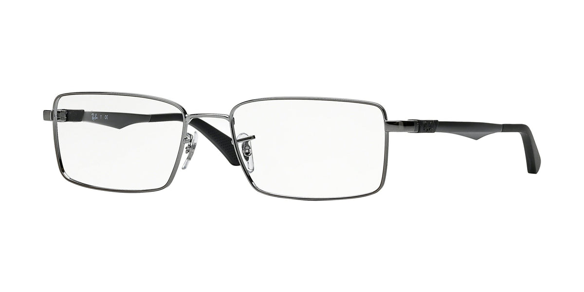 Ray-Ban RX6275 Prescription Eyewear Frames — Gunmetal/Demo Lens — view 1