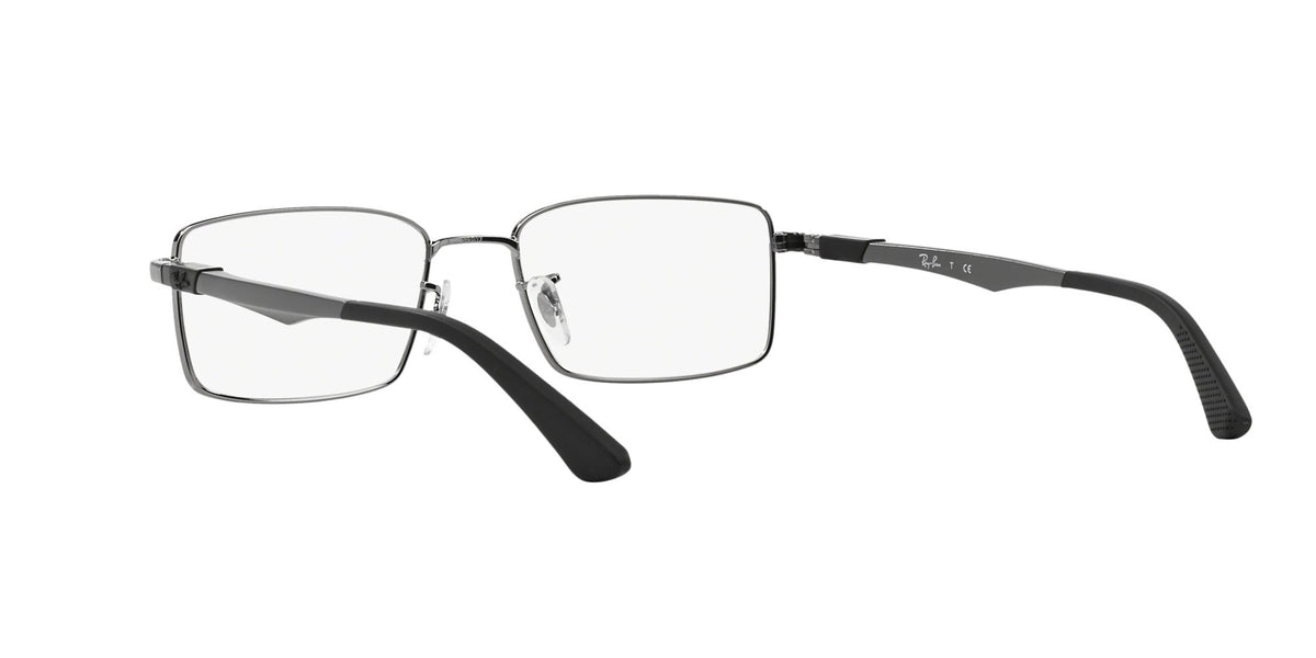 Ray-Ban RX6275 Prescription Eyewear Frames — Gunmetal/Demo Lens — view 3