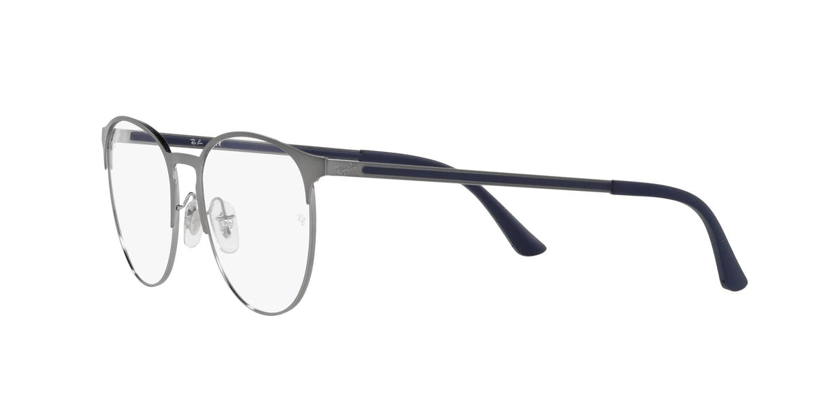Ray-Ban RX6375 Prescription Eyewear Frames — Matte Gunmetal On Gunmetal/Demo Lens — view 28