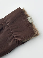 Hestra Women's Tiril Mitt — Chocolate — view 12