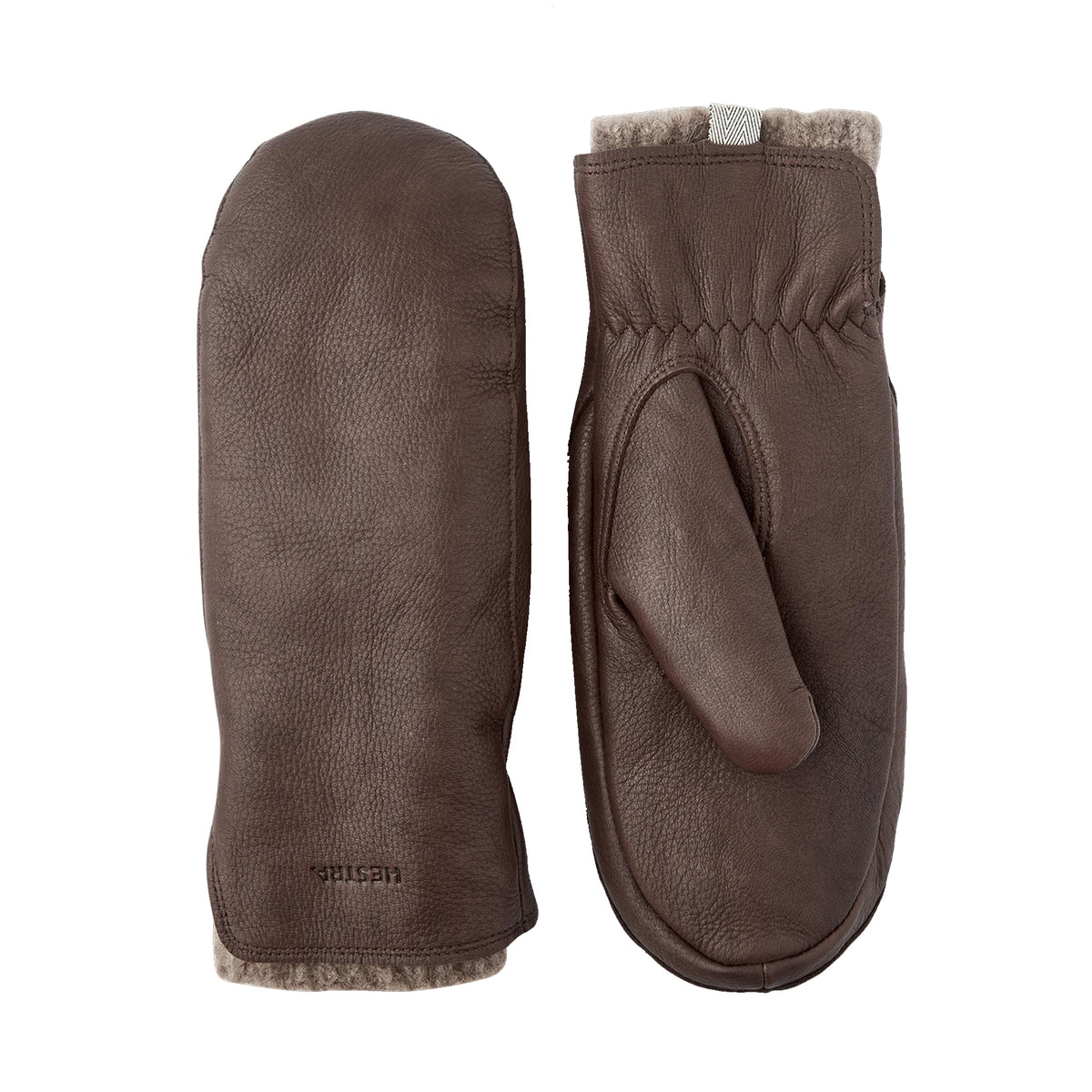 Hestra Women's Tiril Mitt — Chocolate — view 10