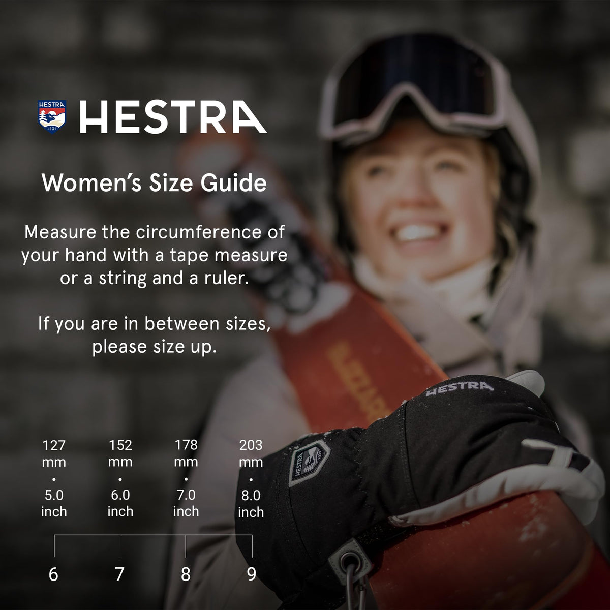 Hestra Women's Tiril Mitt — Black — view 2