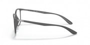 Ray-Ban RX7199 prescription eyewear frames, dark gray metal with full rim