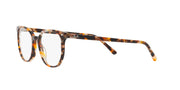 Ray-Ban RX5397 prescription frames, brown tortoise pattern with round lenses and temple arms