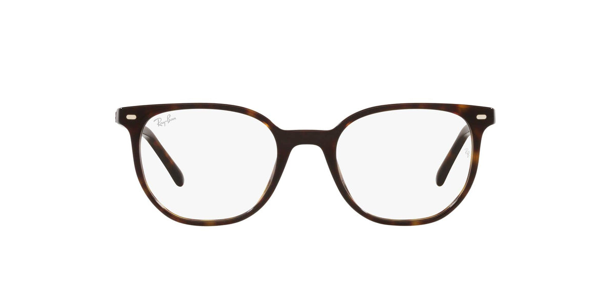 Ray-Ban RX5397 prescription eyeglass frames, Havana full-rim with front view