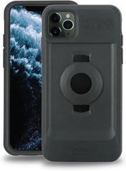 TIGRA SPORT FitClic Neo iPhone 11 Pro case, black with circular mount
