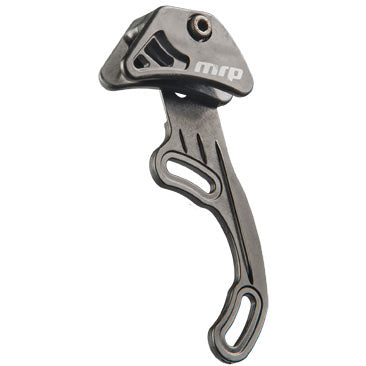 MRP metal chain guide, silver-gray with mounting bolt hole