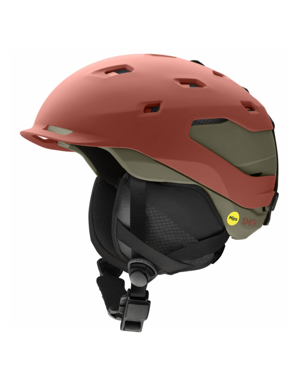 Green Room Snow Helmet | Clay Red / Alder | Rubik source recovery 2026-09-02 | 8067513221296 | image 1