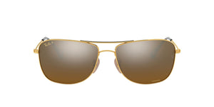 Gold/Polarized Brown Mirrored Gold Gradient