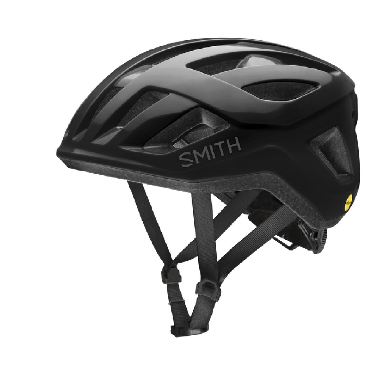 Black Smith Signal MIPS helmet with vents and chin strap