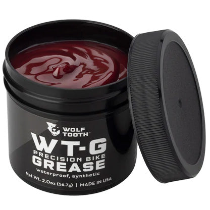 Wolf Tooth Components WT-G precision bike grease, 2 oz jar with lid