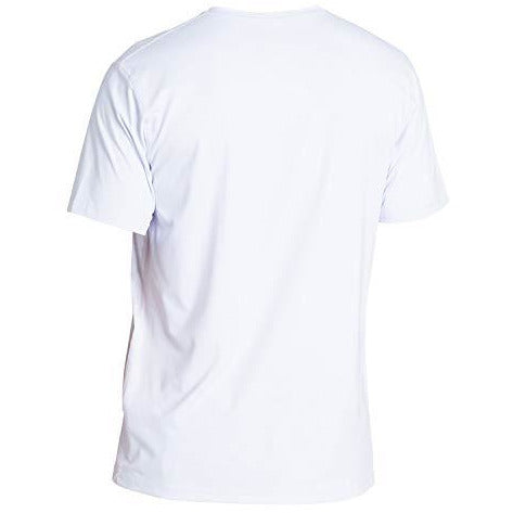 Quiksilver Men's Solid Streak Short Sleeve Rashuguard UPF 50 Sun Protection Surf Shirt