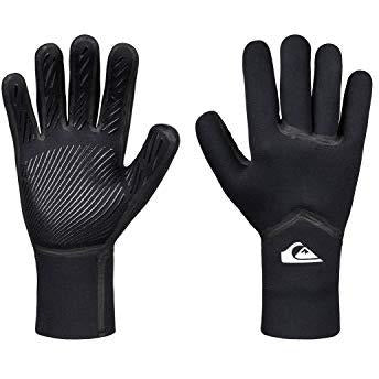 Quiksilver Mens 3Mm Syncro Plus - Wetsuit Gloves for Men Wetsuit Gloves Black XXXS