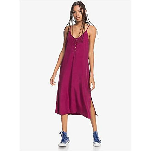 Quiksilver Womens Coral Spring Strappy Midi Dress