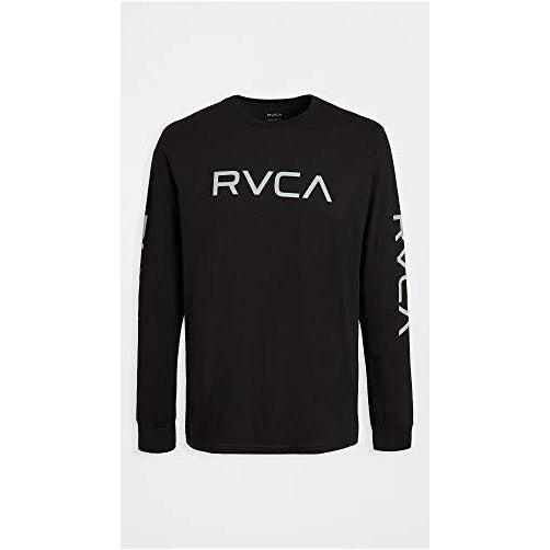 RVCA Men's Big Long Sleeve Crew Neck T-Shirt