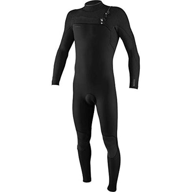 O'NEILL Hyperfreak 3/2+mm Chest-Zip Full Wetsuit - Men's Black/Black, XS