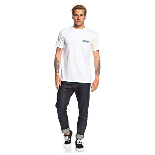Quiksilver Mens Laundry Script Ss Tee