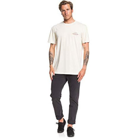 Quiksilver Mens Rule of Thumb Ss Tee White S