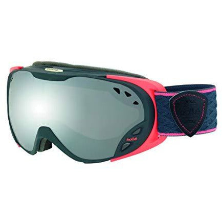 Bolle Duchess Black Chrome, Matte Dark Grey & Coral, Small/Medium (21871)