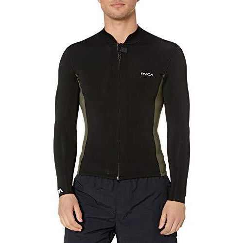 RVCA Men's Front Zip Neoprene Wetsuit Jacket