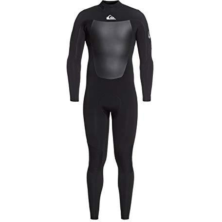 Quiksilver Mens 3/2Mm Syncro - Back Zip GBS Wetsuit for Men Back Zip GBS Wetsuit Black XXL
