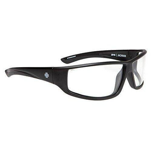 Spy Jackman Sunglasses Matte Black/Clear ANSI