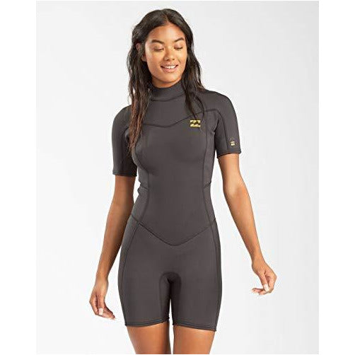 Billabong Women's 2Mm Synergy Back Zip Spring Wetsuit