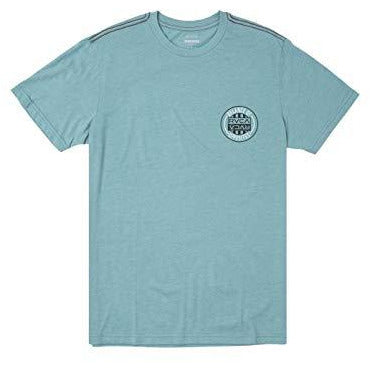 RVCA Current Seal Short Sleeve Crew Neck T-Shirt