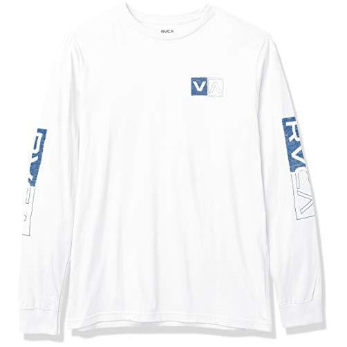 RVCA Men's Divides Long Sleeve Crew Neck T-Shirt