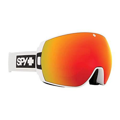Spy Legacy Asian Fit Mat White/Bronze w Red Spectra + Bonus
